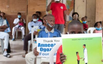 AOAF PUT SMILES ON FACES OF CHILDREN IN FACADO ORPHANAGE HOME ON WORLD HUMANITARIAN DAY 2020